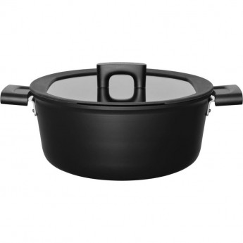 Кастрюля FISKARS HARD FACE 5 л / 26 см с крышкой Кастрюля FISKARS HARD FACE 5 л / 26 см с крышкой