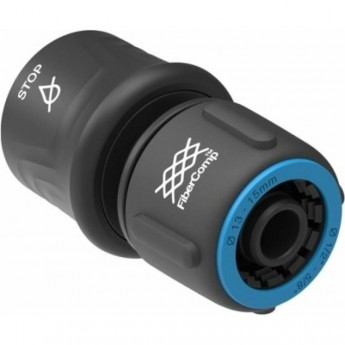 Коннектор для шланга FISKARS 13-15 мм (1/2” - 5/8”) c автостопом FiberComp™