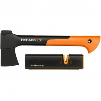 Набор FISKARS: топор Х7 + точилка 1020183 Набор FISKARS: топор Х7 + точилка 1020183