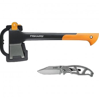 Топор FISKARS A6 с ножом PARAFRAME 1057911 Топор FISKARS A6 с ножом PARAFRAME 1057911